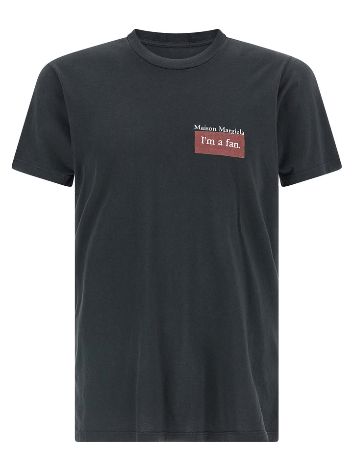Maison Margiela Printed T shirt - Nero | 041b8a55f112dfe953b40d96335625444ab3b773