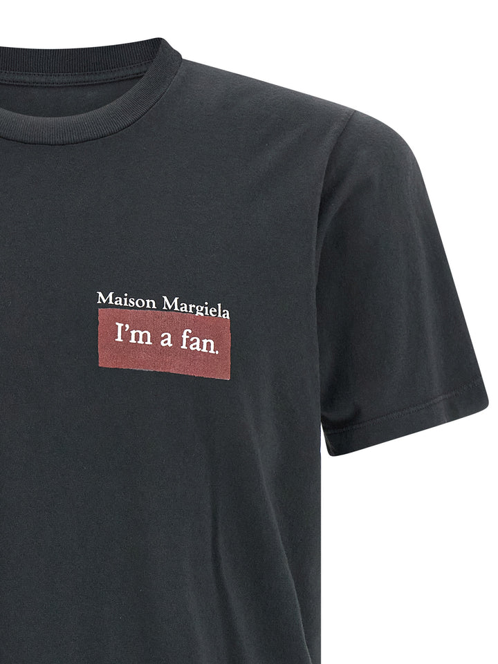 Maison Margiela Printed T shirt - Nero | 102c0f7f4f14c445cfdbed47648cc7e803535f9d