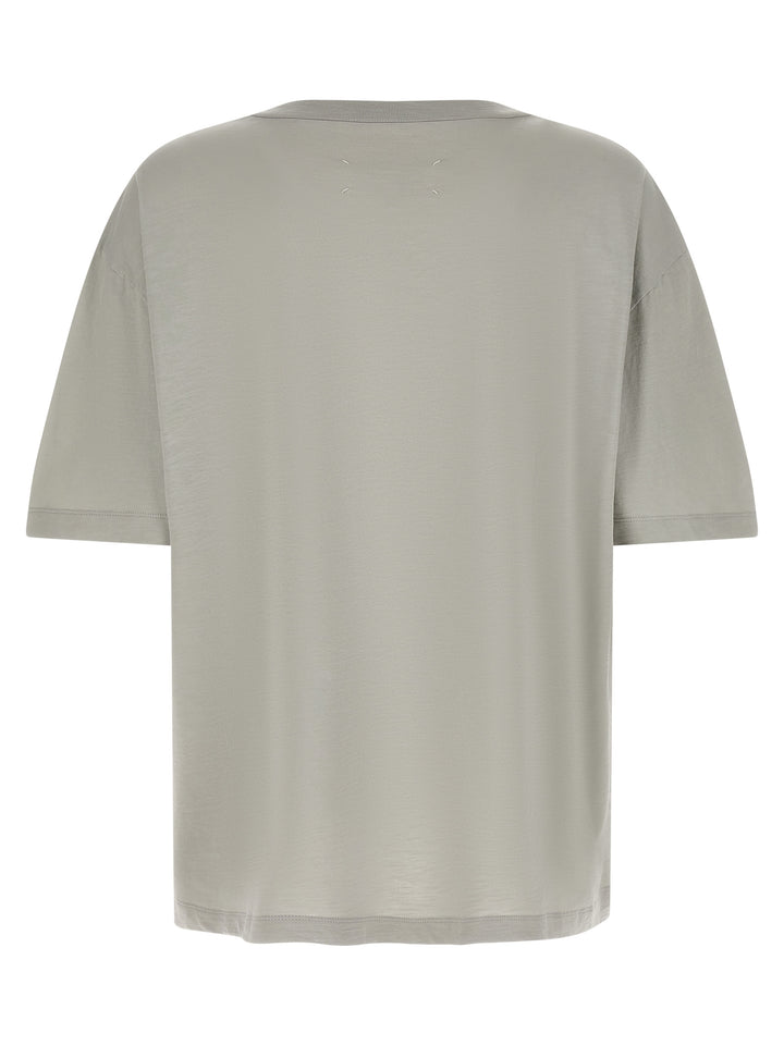 Maison Margiela Numerical T shirt - Grigio | f5c2091288f23b3593c68613df046a3d2a04f912