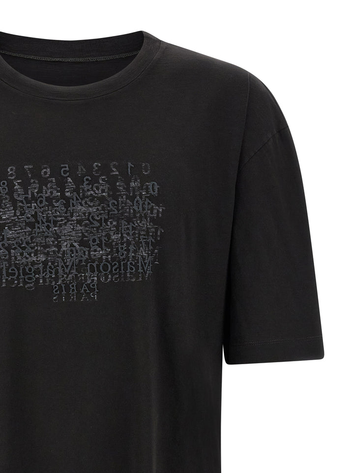Maison Margiela Numerical T shirt - Nero | b1d77d93adfa45288c3f83a1e4cb06d610fa68b1