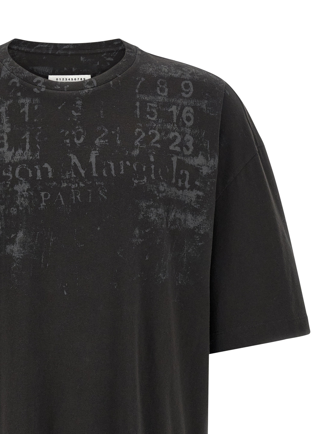 Maison Margiela Numeric T shirt - Nero | 14878680b0c8ae591551ce5c56c56fffd705c05d