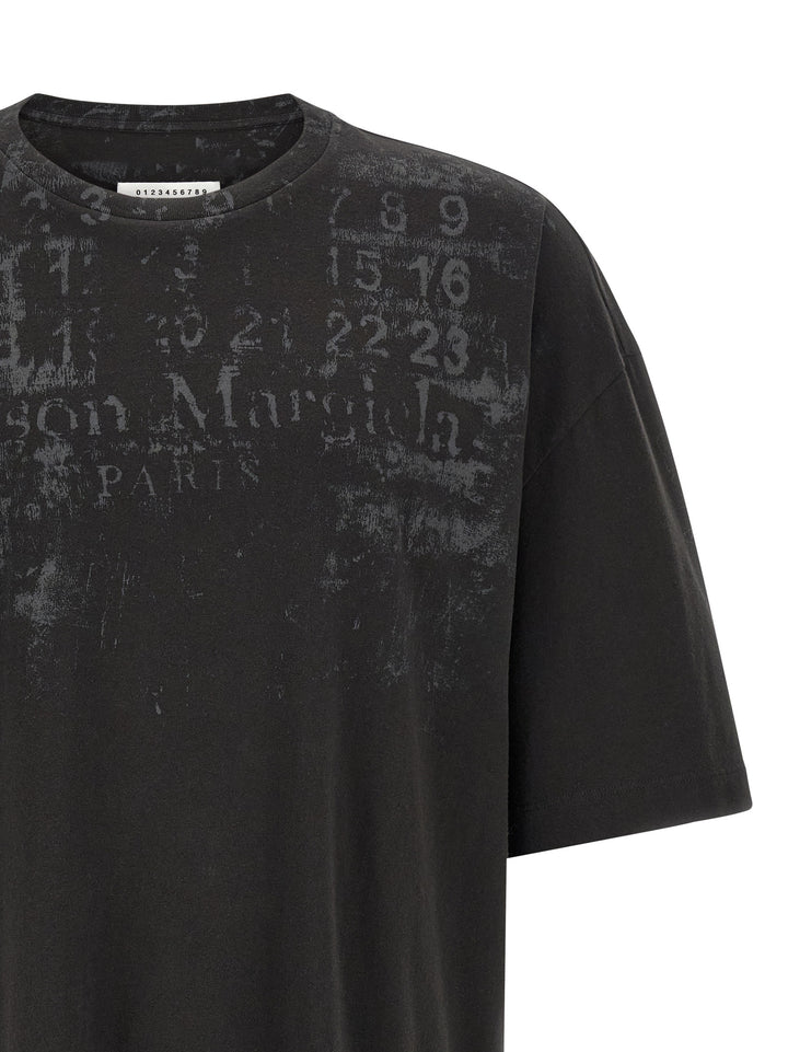 Maison Margiela Numeric T shirt - Nero | 14878680b0c8ae591551ce5c56c56fffd705c05d