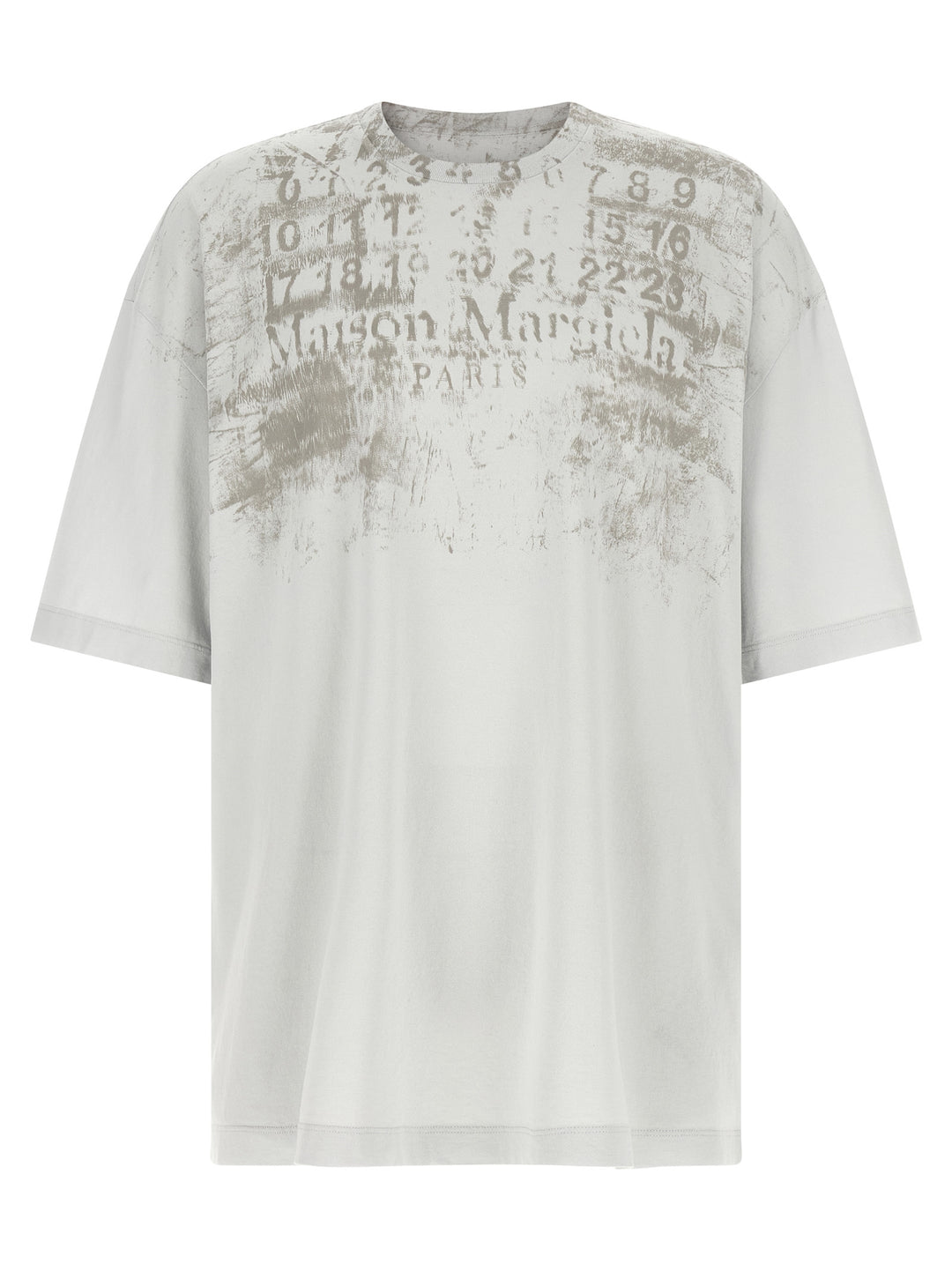 Maison Margiela Numeric T shirt - Grigio | fdb1fcc75c1afedde7ddd1afcb060ed236ae9496