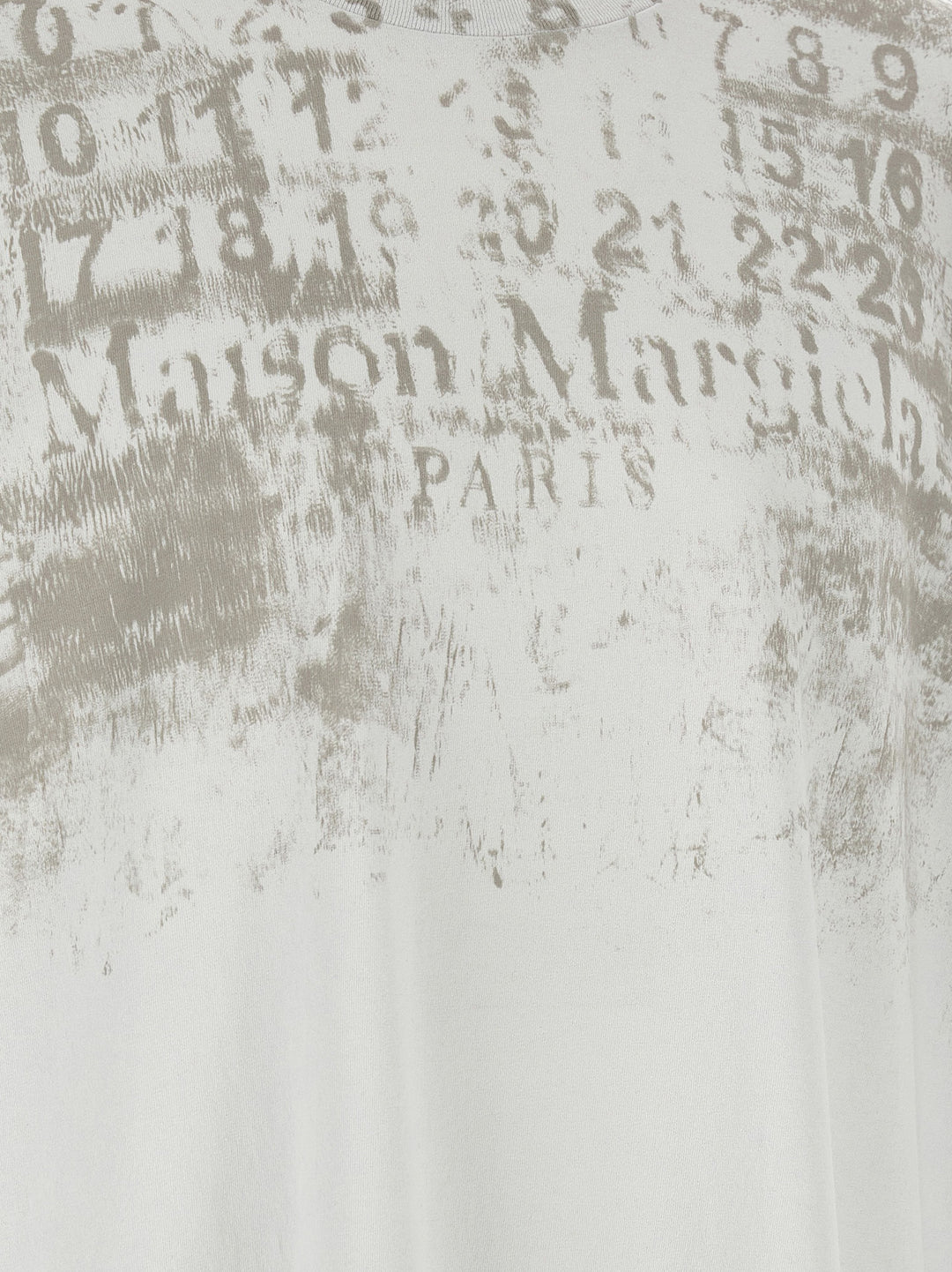 Maison Margiela Numeric T shirt - Grigio | ab1bd54b97c518474e4c7f95a14aee916b8a5f3a