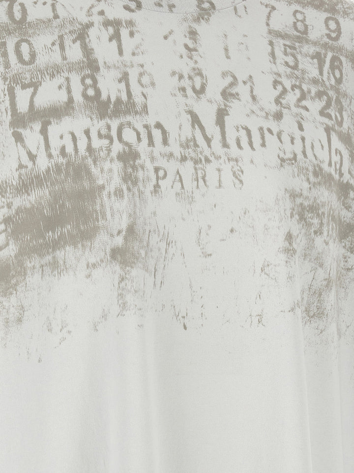 Maison Margiela Numeric T shirt - Grigio | ab1bd54b97c518474e4c7f95a14aee916b8a5f3a