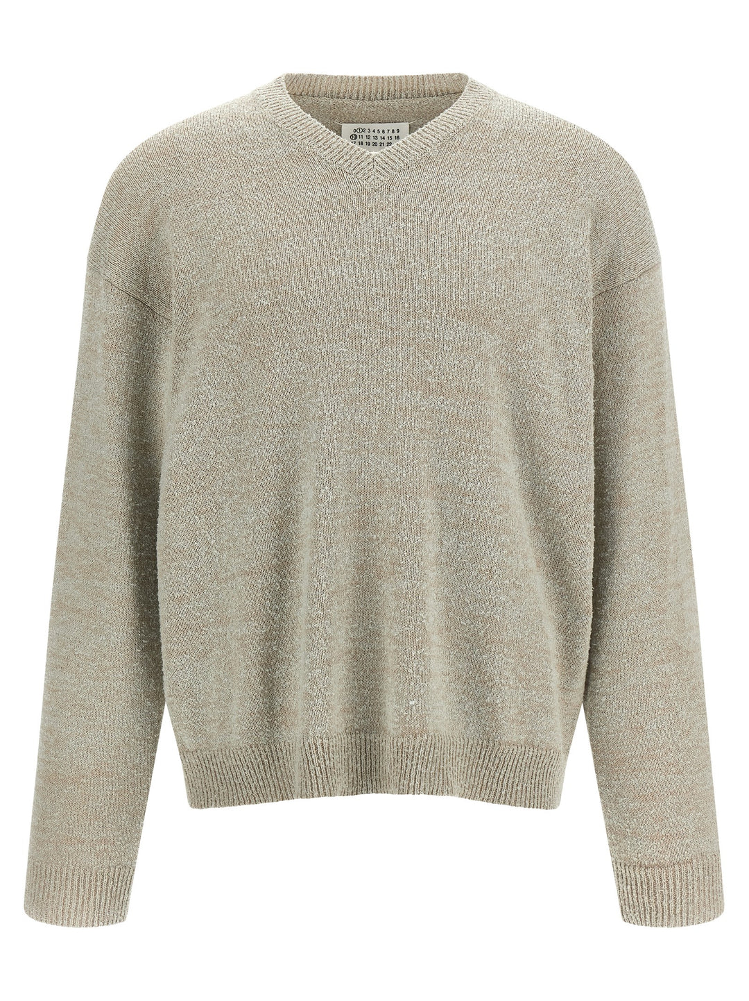 Maison Margiela Bouclé Sweater Maglioni - Beige | bcafc912a7e0dd4bd4cc1edb401714019ad4ee78