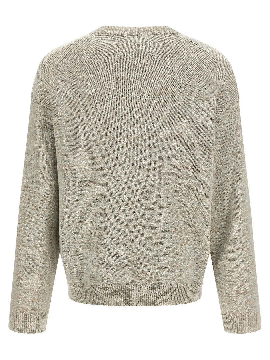Maison Margiela Bouclé Sweater Maglioni - Beige | 3acceddc5e67f0e816a17cbc03f137a0a65c5aee