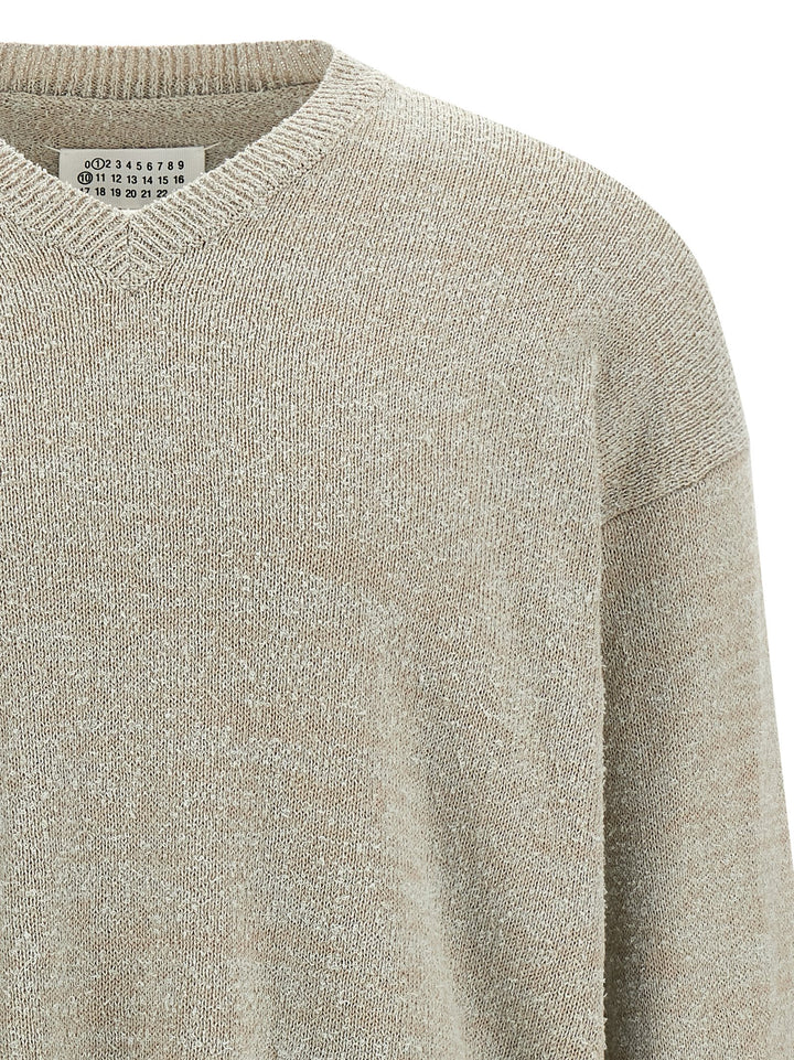 Maison Margiela Bouclé Sweater Maglioni - Beige | 2e8e91633c8c75e592dc58fcdb33860140e28b3e