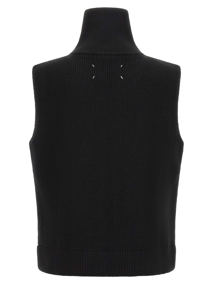 Maison Margiela Camionneur Gilet - Nero | 33af17bcd4fe1fd2ef974a3b11b48feec255f5cc