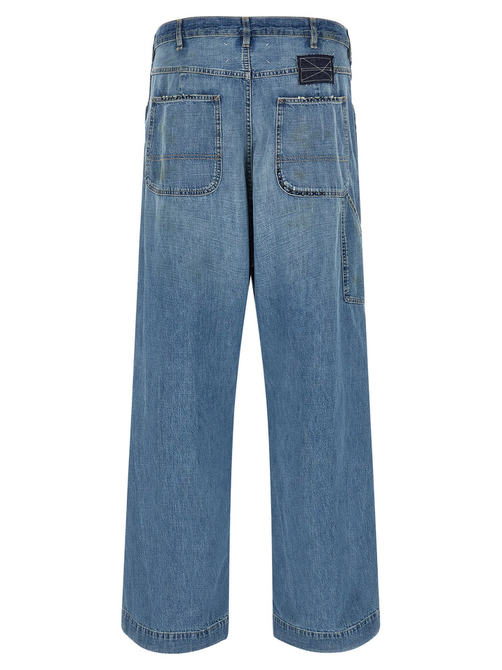 Maison Margiela Four Stitches Jeans - Blu | d3e5ecce5544c74585d3401fb49421b851497796