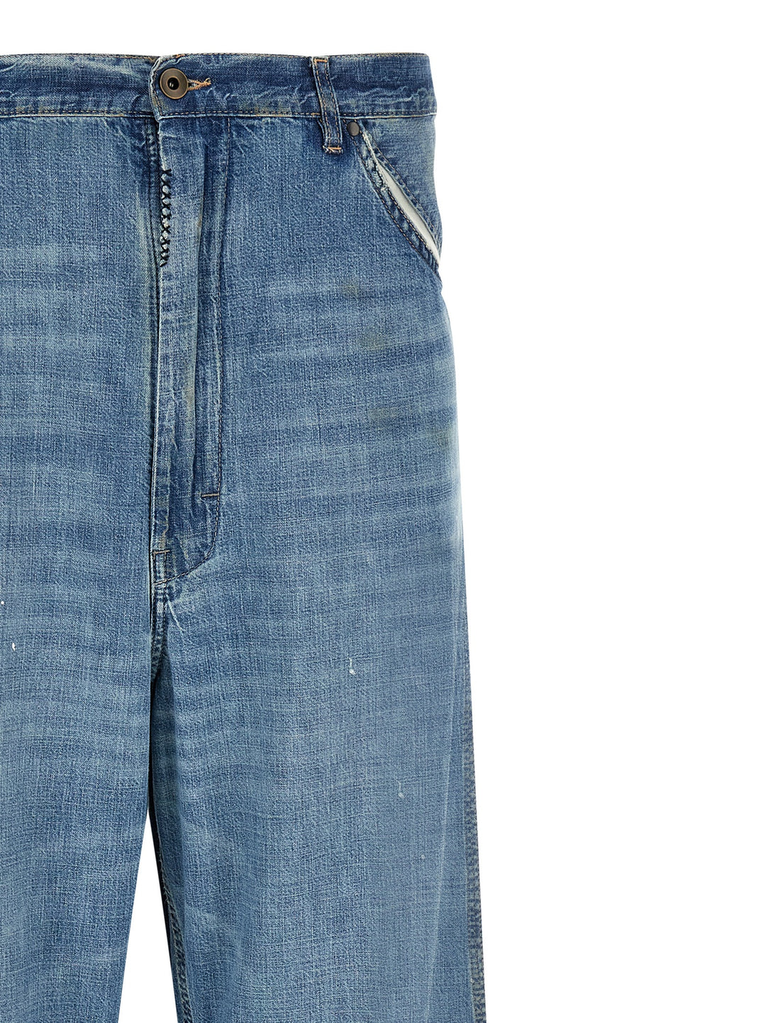 Maison Margiela Four Stitches Jeans - Blu | be5af5f838f10ceb934d1631f9bd6e3f5fb353c2