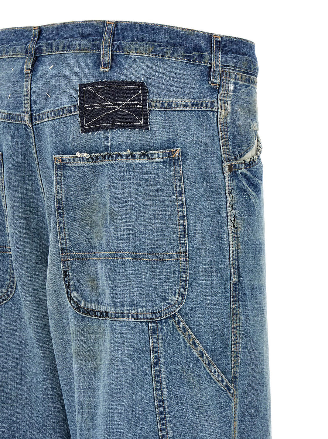 Maison Margiela Four Stitches Jeans - Blu | e311cb3b7e2611f2b037891352aa311ef7f5609e