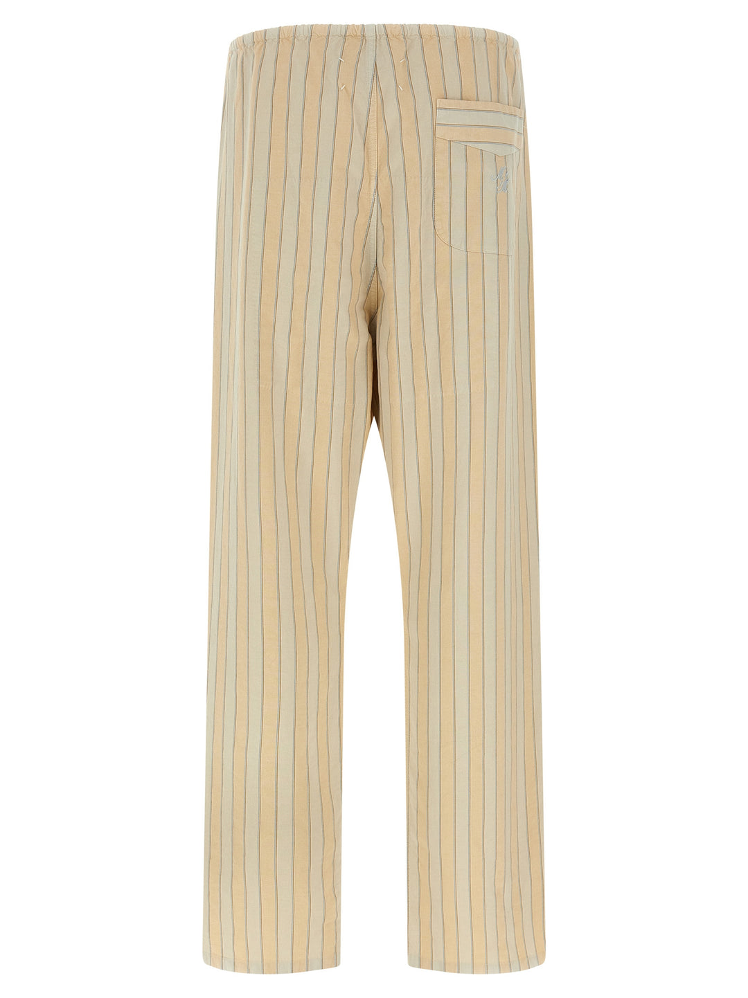 Maison Margiela Pajama Pantaloni - Beige | bc2c1cb2a6538253f00a9d82cea1e1b099ec839f