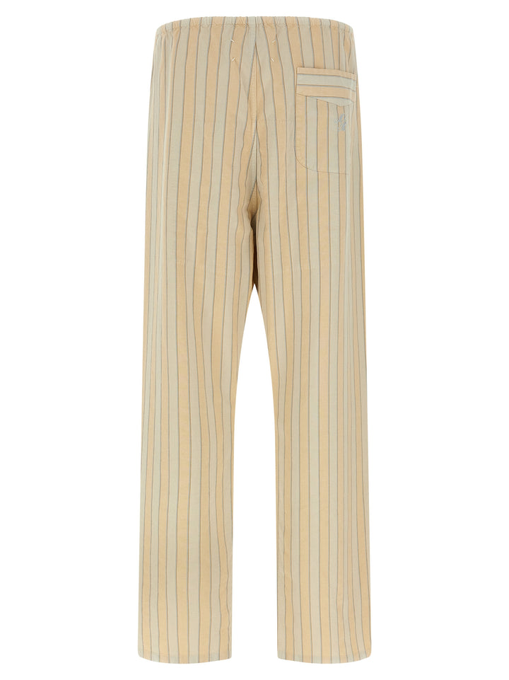 Maison Margiela Pajama Pantaloni - Beige | bc2c1cb2a6538253f00a9d82cea1e1b099ec839f