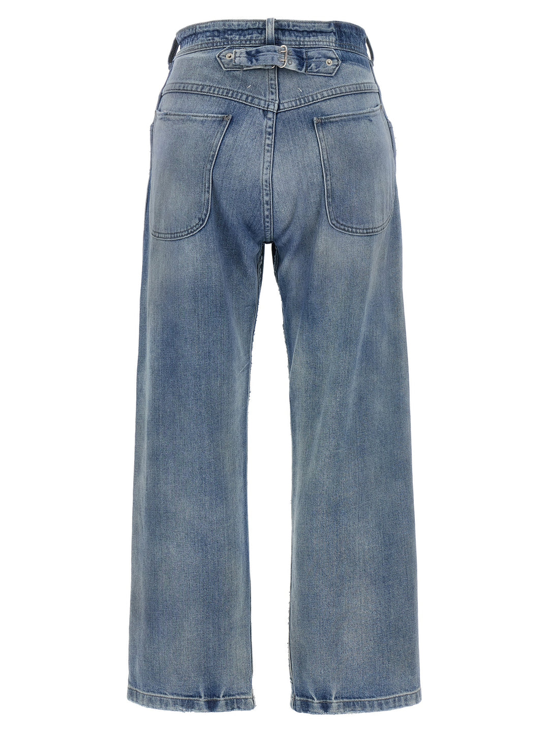 Maison Margiela Buckle Jeans - Celeste | 57b4ad1c6406aa6df92a08f95952c7daae259c25