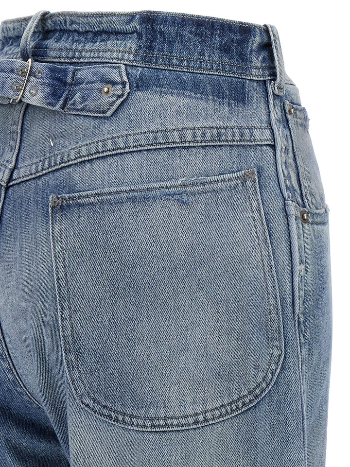 Maison Margiela Buckle Jeans - Celeste | 1d9f98173310752c8e142a632efc2aafa6fba71a