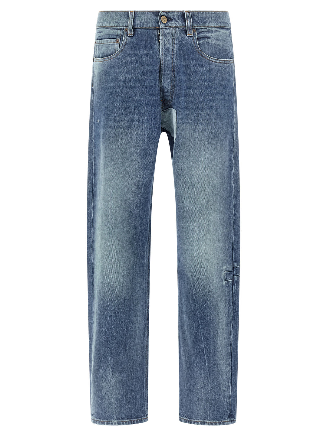 Maison Margiela Patch Jeans - Blu | 81ec45f5d6a1d4941573270f5845904ee2c255d8