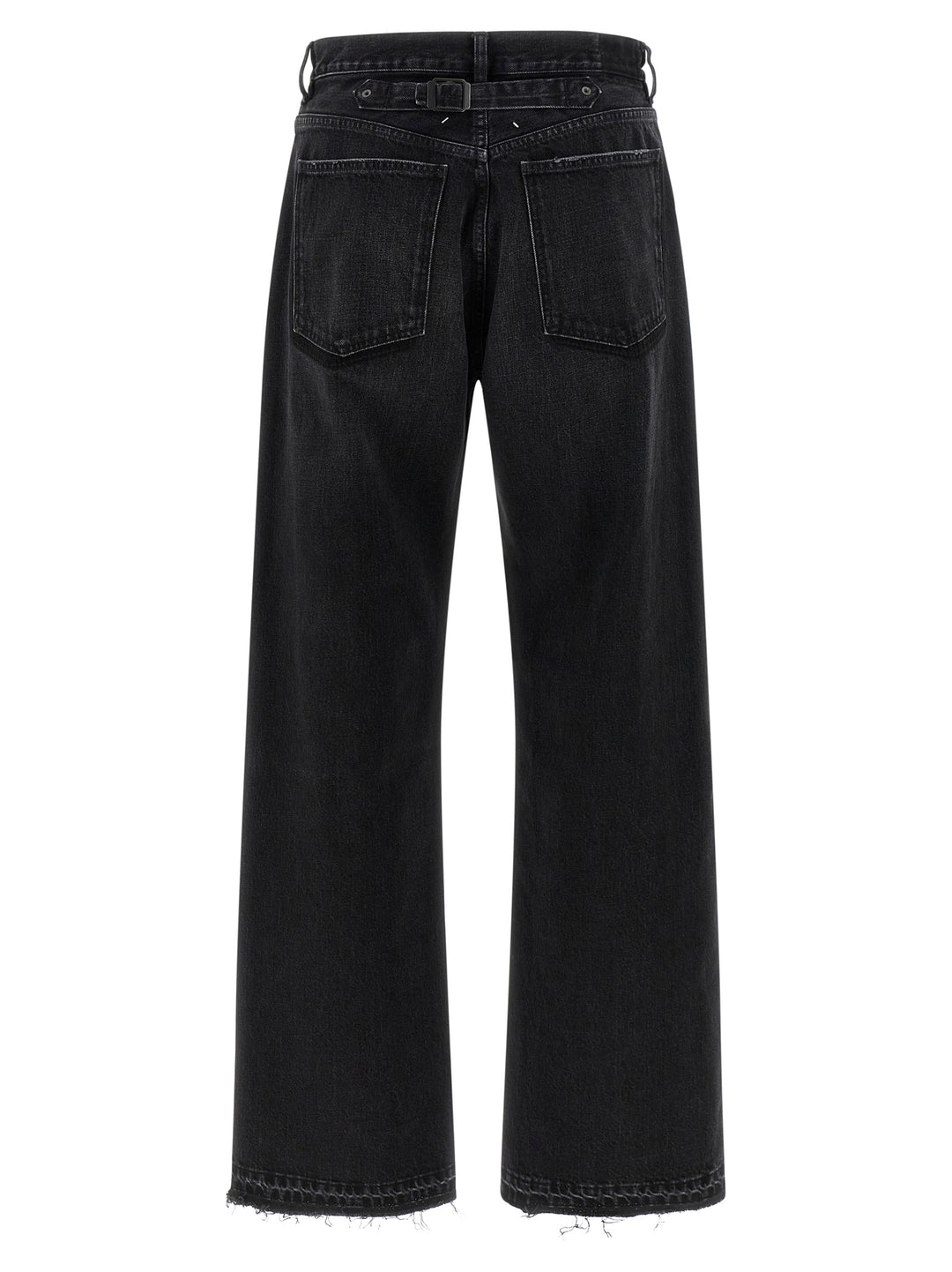 Maison Margiela Memory Of The Hem Jeans - Nero | 438113fd5f6d645edcd4fab15cfa1883221cf8a3