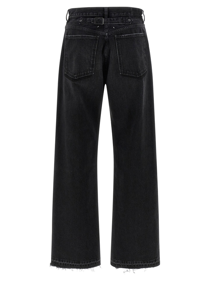 Maison Margiela Memory Of The Hem Jeans - Nero | 438113fd5f6d645edcd4fab15cfa1883221cf8a3