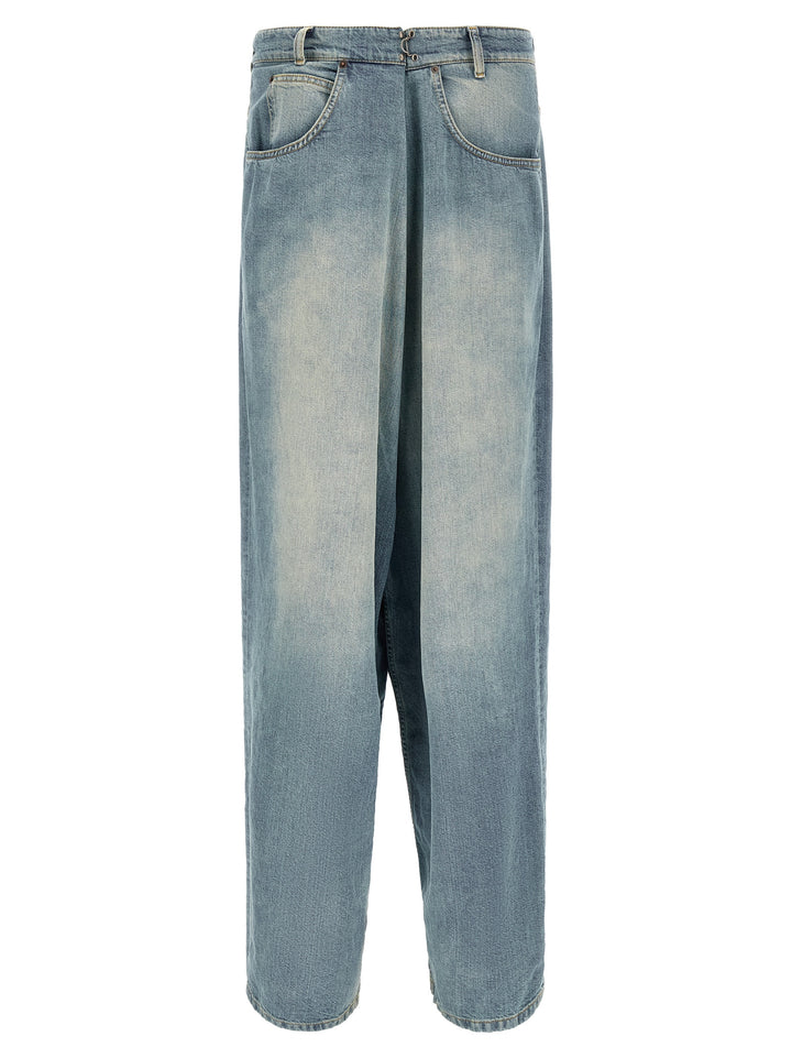 Maison Margiela Wrap Jeans - Celeste | b708b02128fe8d05597deea02cd0b93f5176888b