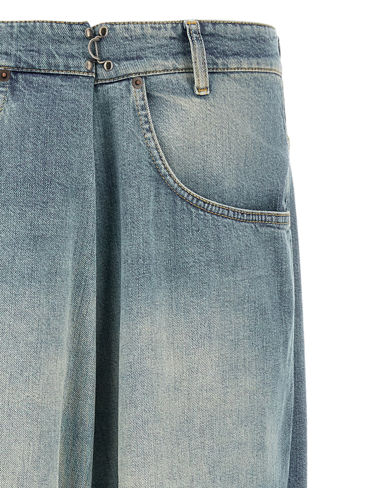 Maison Margiela Wrap Jeans - Celeste | 05e1f7722b58f3d02b9bade57dd0b2d84d5f83c4