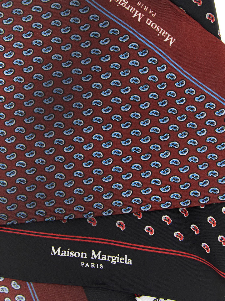 Maison Margiela Paisley Print Double-Sided Scarf Sciarpe - Multicolor | deed97c831f4189a82f32850b01ac16f7e61c04e