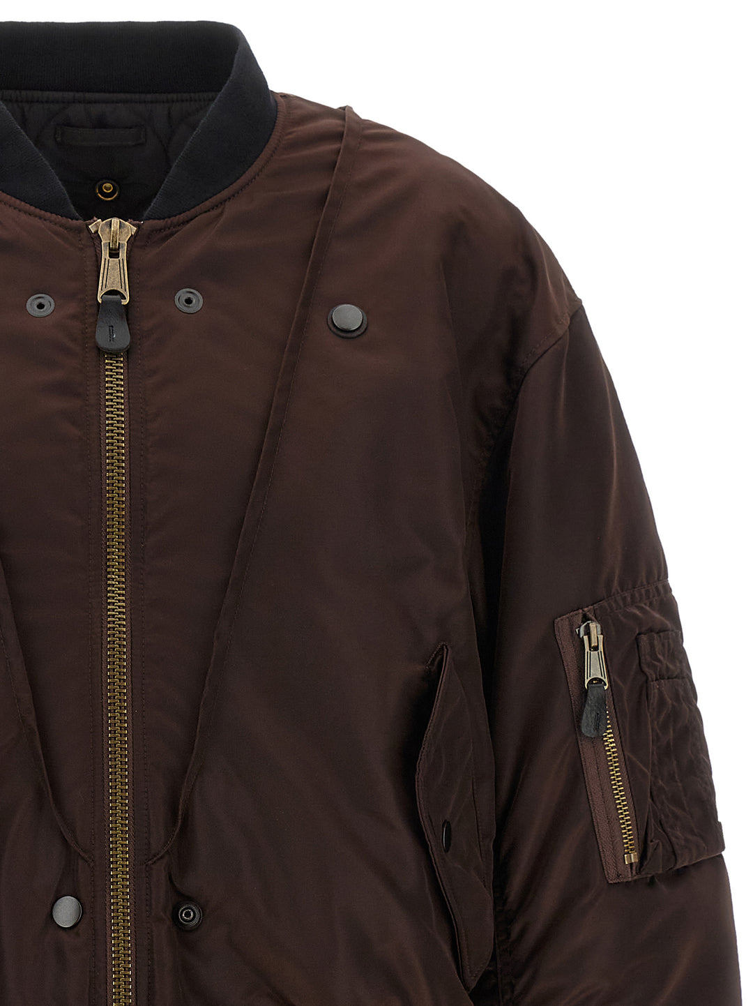 Maison Margiela Ma-1 Puffer Jackets - Marrone | 8ebb1571c478d92341a19bccf07787328ee0173d