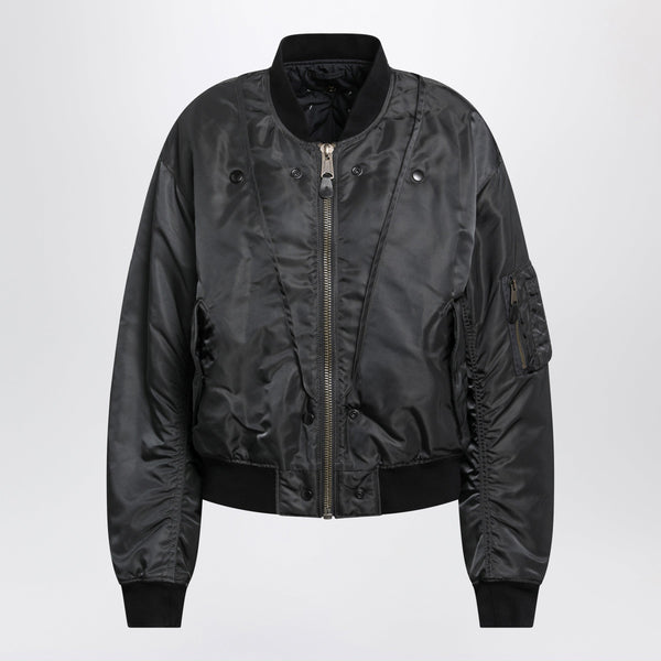 Reversible Dark Grey Ma-1 Jacket