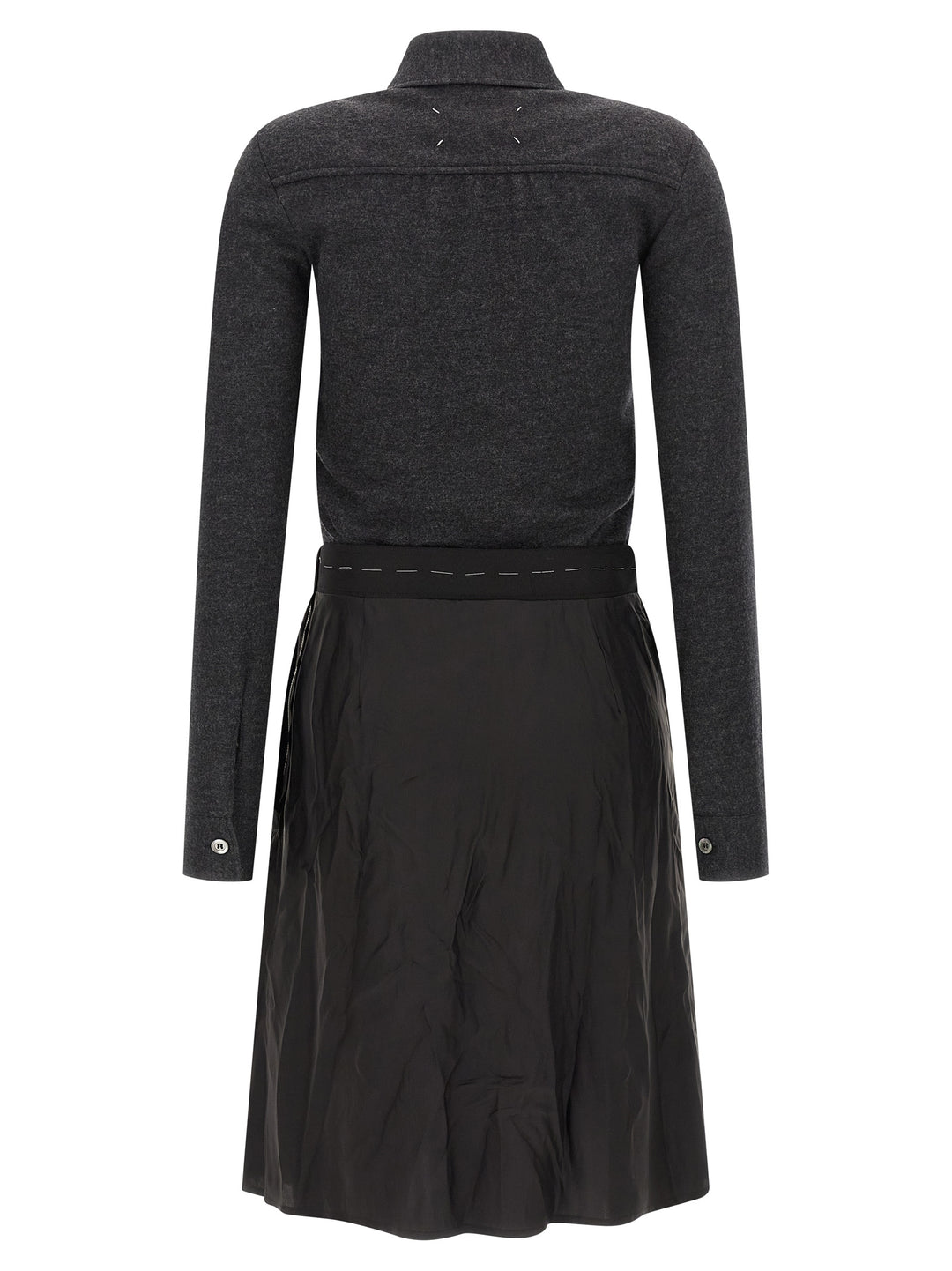 Maison Margiela Shirt Dress Abiti - Grigio | d2058ab81869d94bcf26cc77afb19bf719ccbd4d