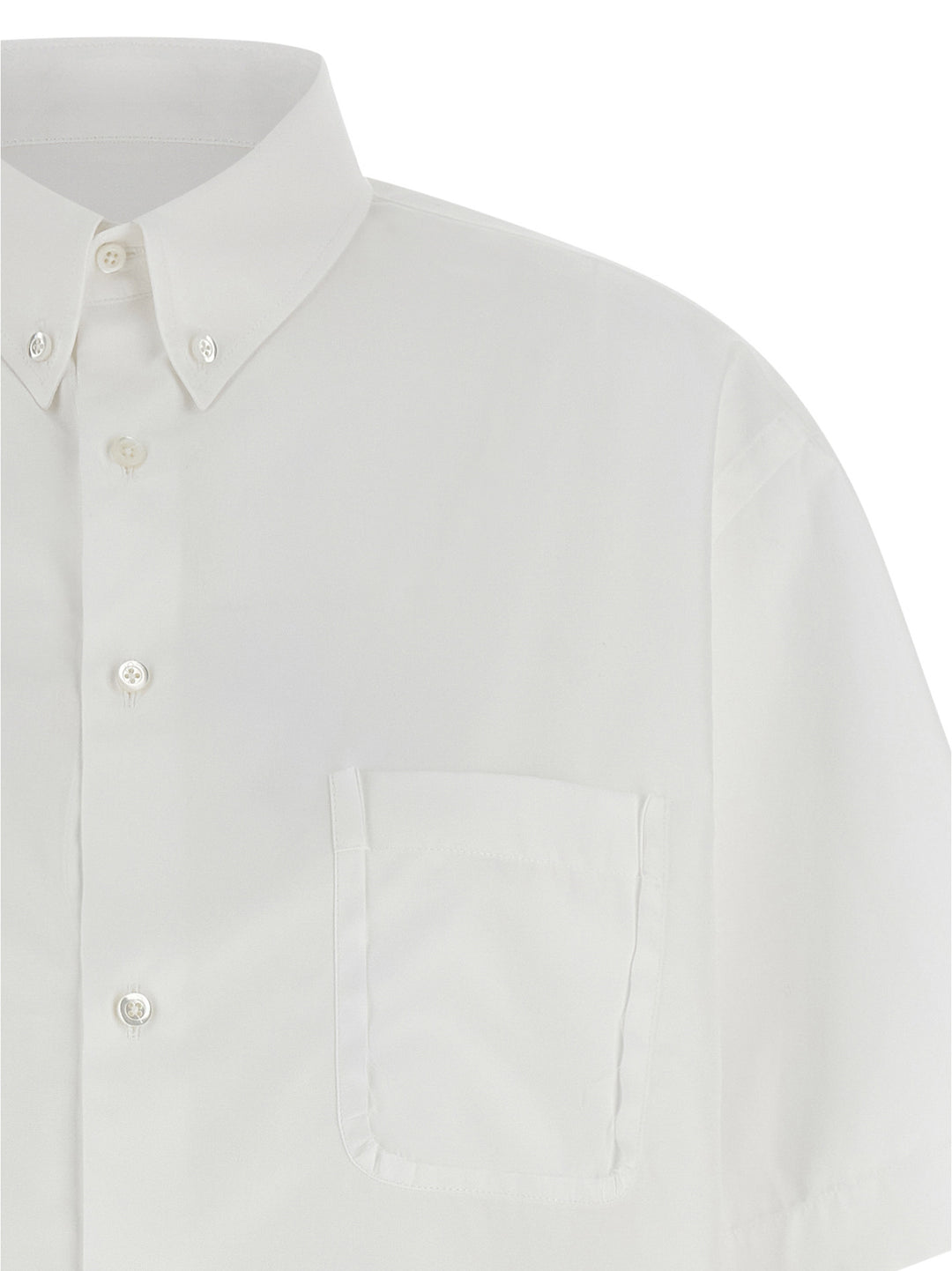 Maison Margiela Dotton-Down Shirt Camicie - Bianco | 667c8cf0a2f0790bc6a5afb00d759d832c2221b9