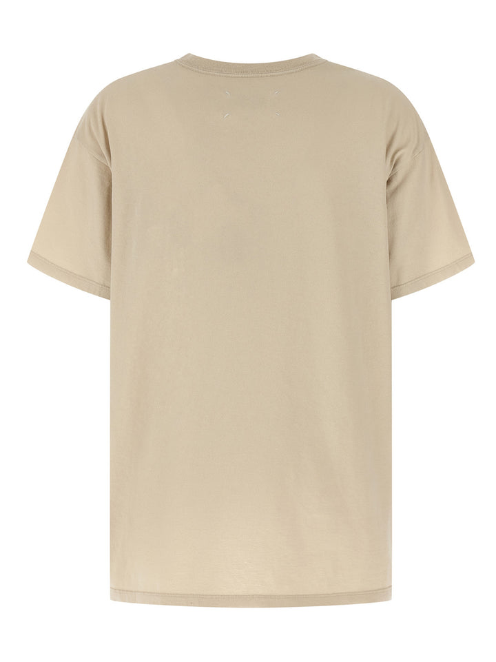 Maison Margiela Printed T shirt - Beige | 9cea6477ffd700f0d0804fdfeb920244367bfda7