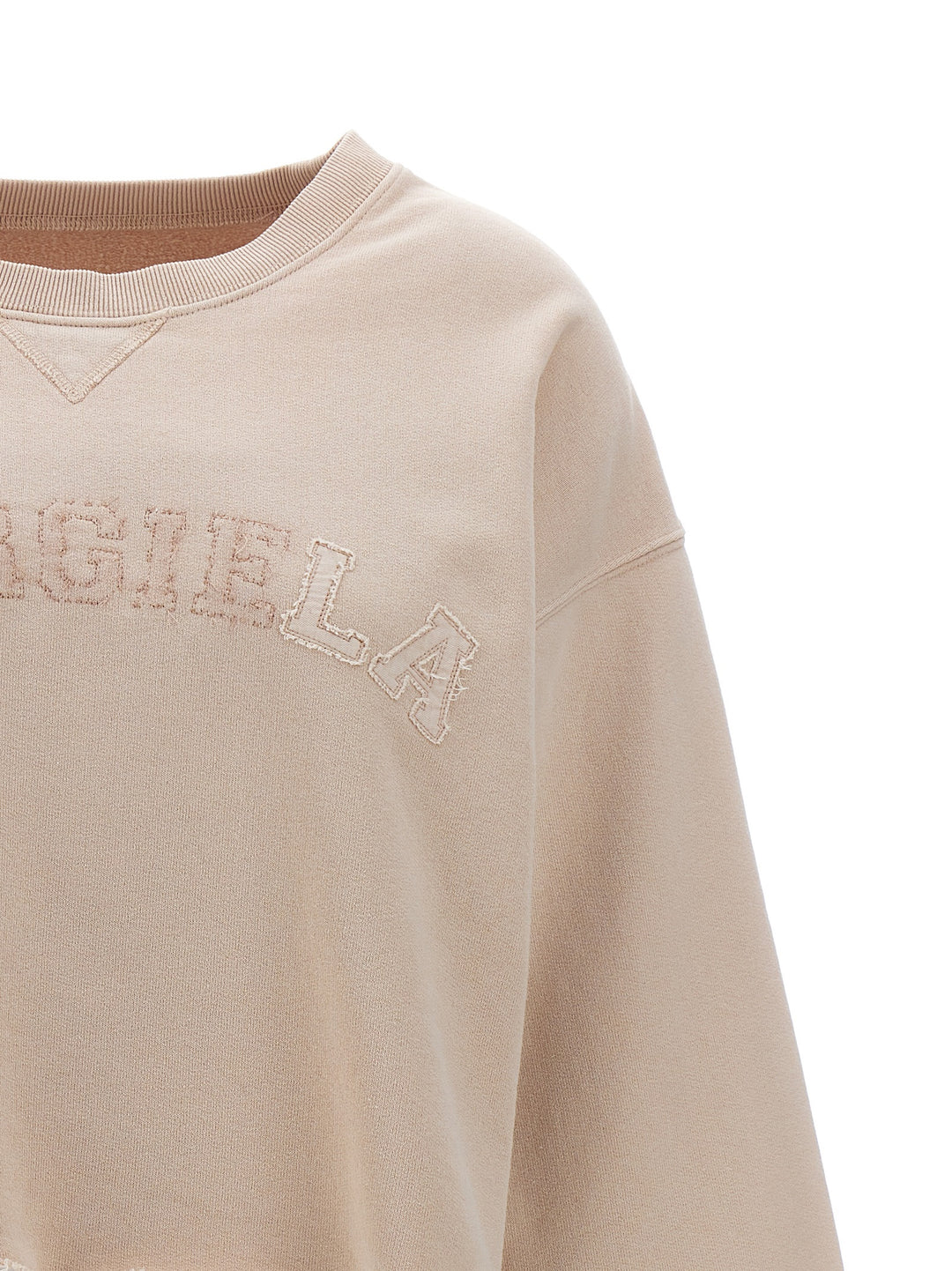 Maison Margiela Logo Embroidery Felpe - Rosa | b377fd5a1e5f34e6d7f242e04415c504638c1f76