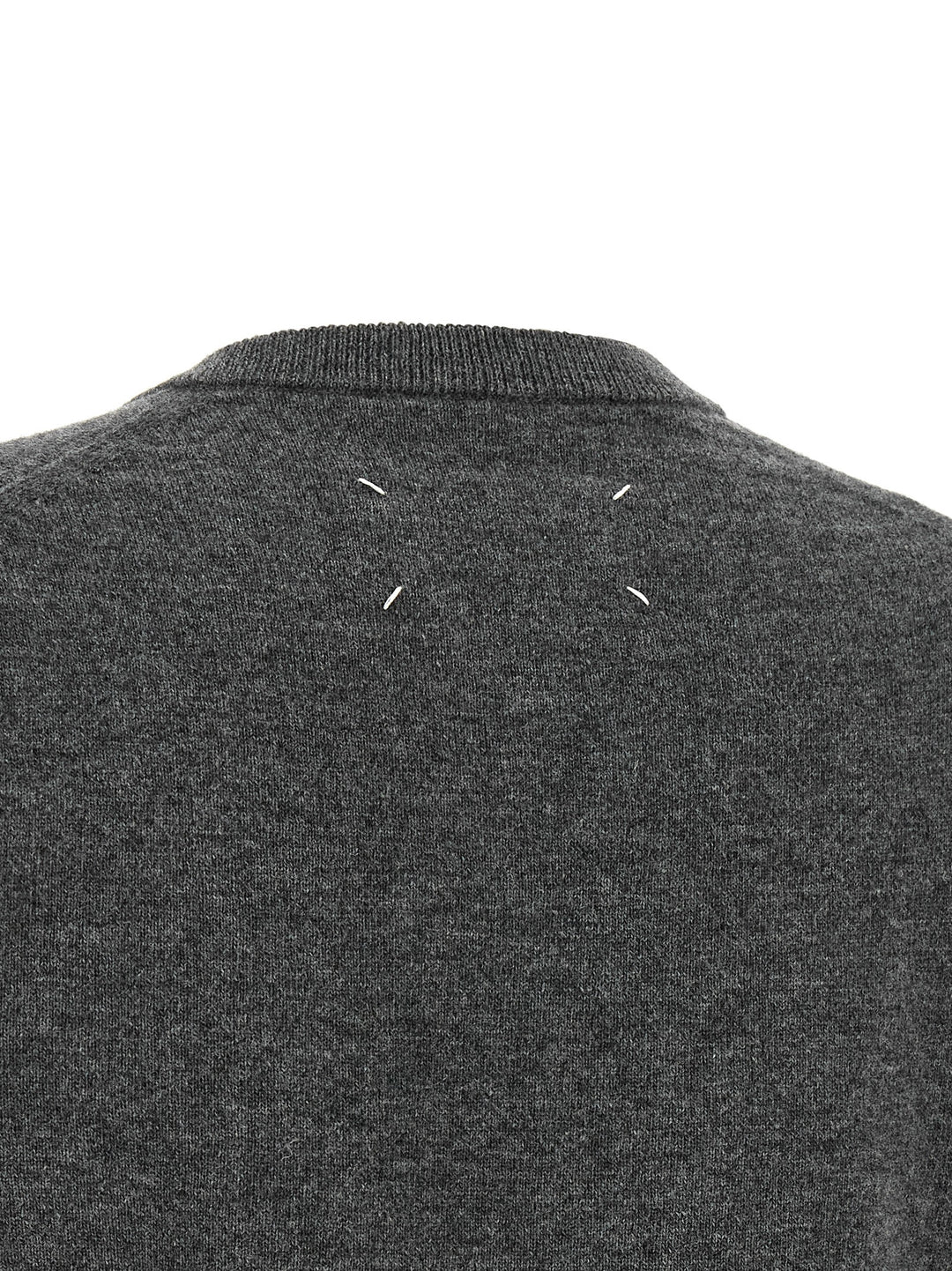 Maison Margiela Twist Wool Sweater Maglioni - Grigio | 81609e8743e369f8c1f2970a56b74f6ddf26a719