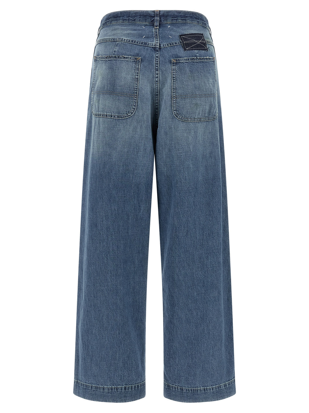 Maison Margiela Four Stitches Jeans - Blu | 1c834b4ed6ca0cbf87d2ffad066a7d93e14fe6ab