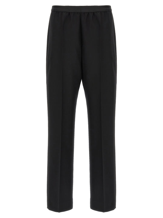 Wool Pantaloni Nero