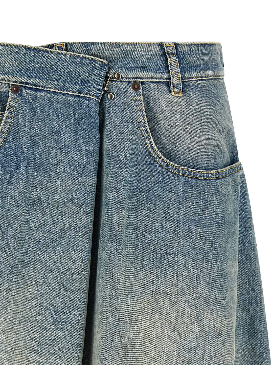Maison Margiela Wrap Skirt Gonne - Celeste | 8ba772e67824420d3c999d00df63c955ca6dc817