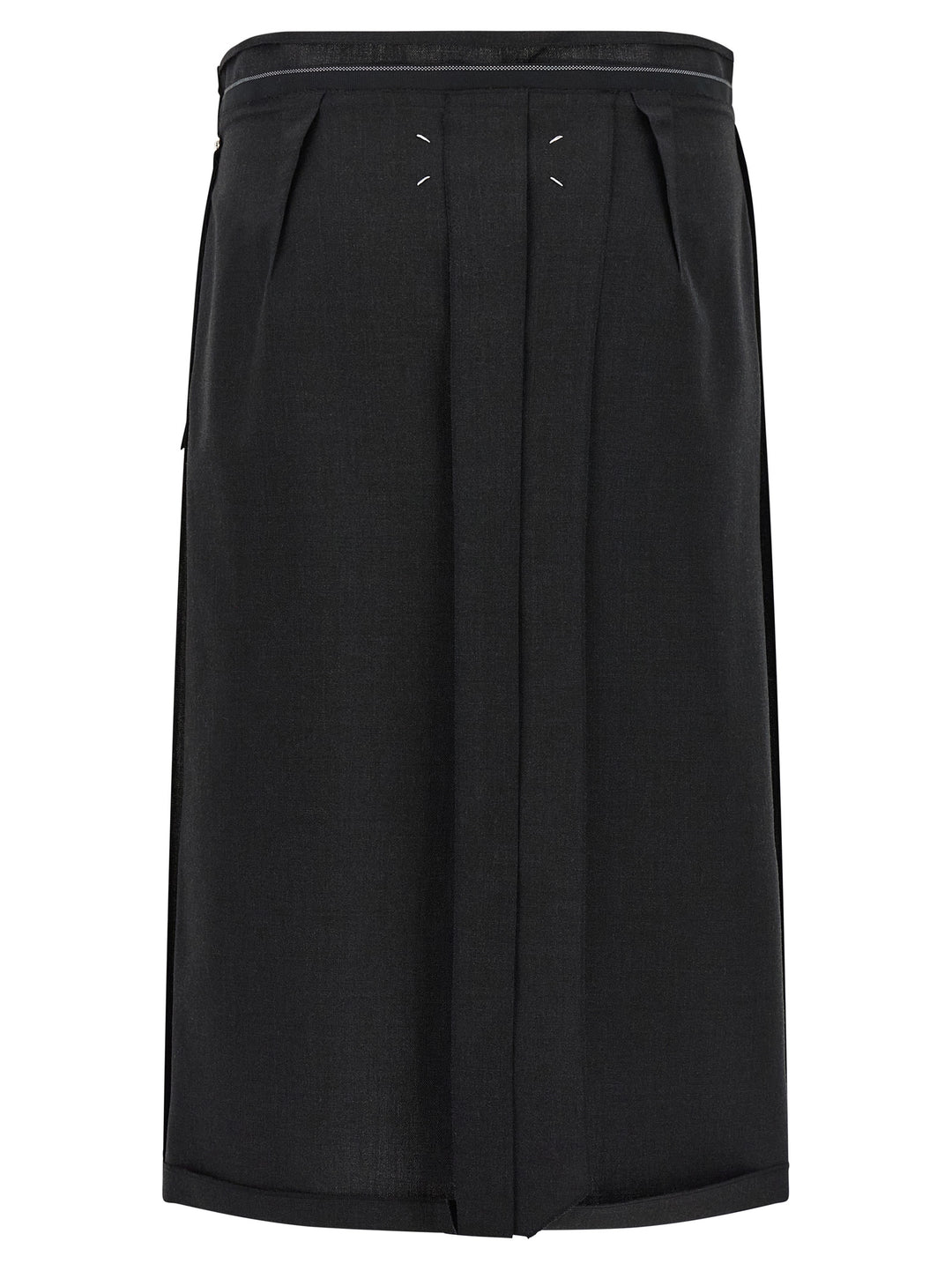 Maison Margiela Anonymity Of The Lining Gonne - Nero | acf0f3277947f7be866f182745ee5ba66c7c8023