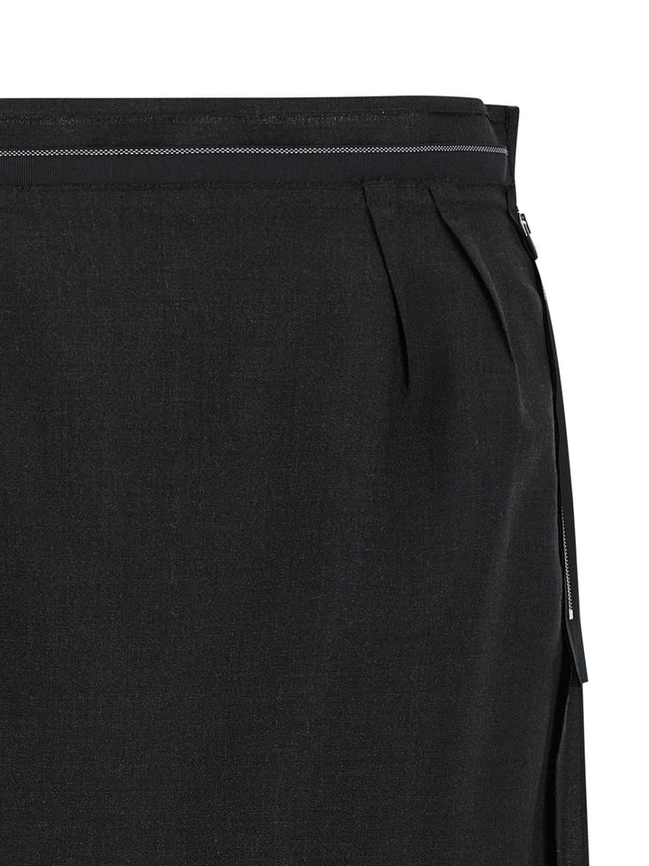 Maison Margiela Anonymity Of The Lining Gonne - Nero | d71a205c1c3605cc3a5378599eacf4a0c780c0d5