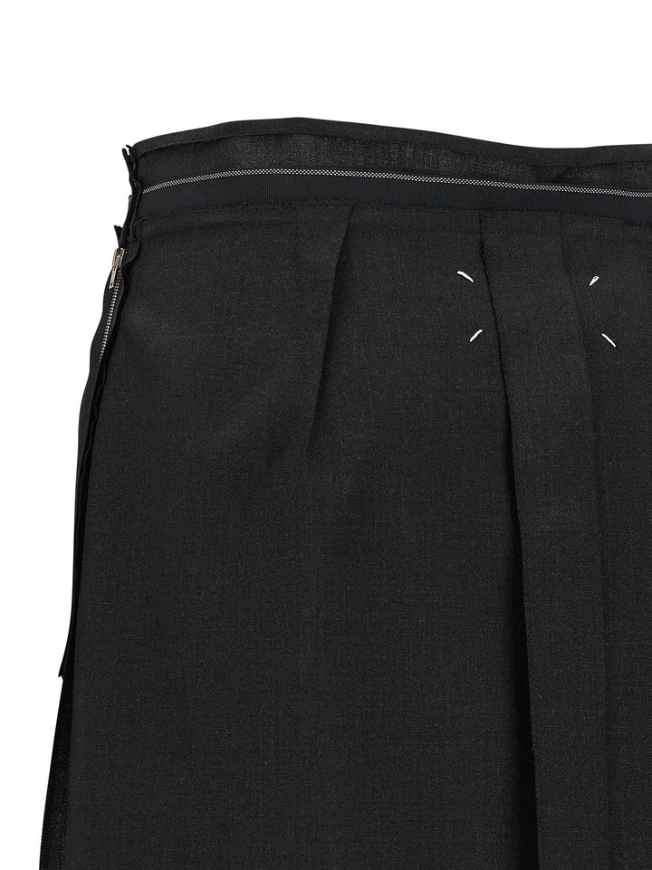 Maison Margiela Anonymity Of The Lining Gonne - Nero | f224ea7ef94e02f53159f4e0ae7b9710fd862934