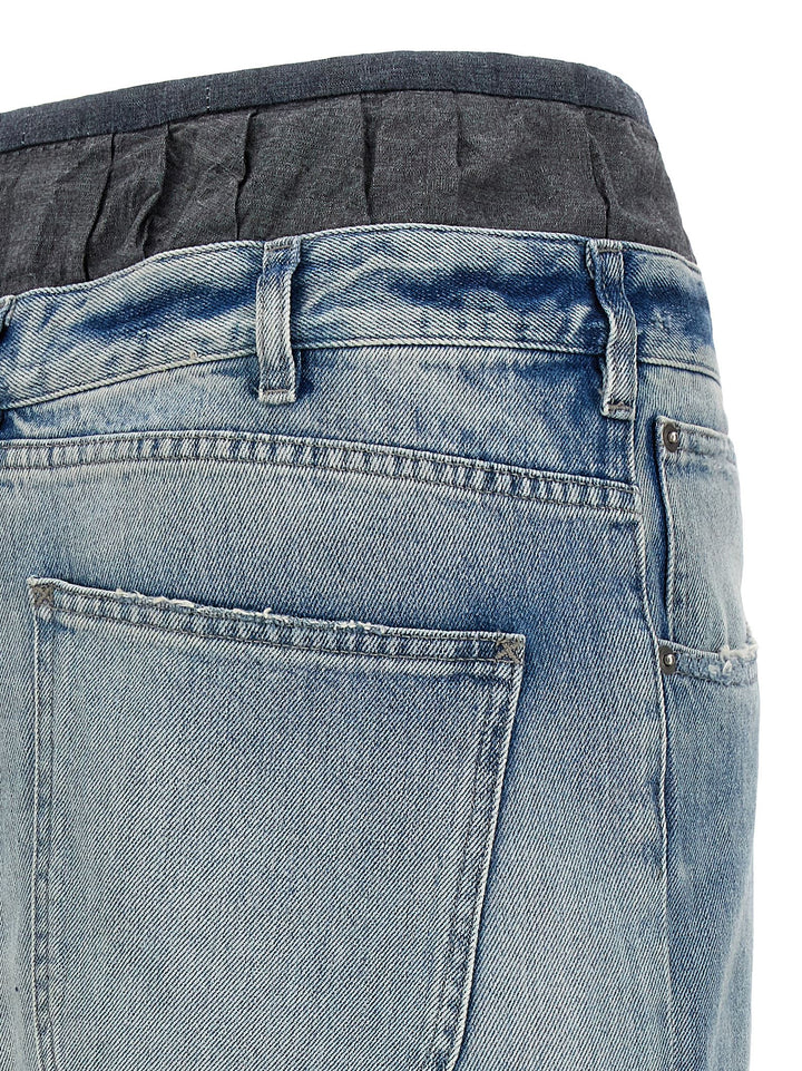 Maison Margiela Slits Denim Skirt Gonne - Multicolor | 2c21d4e8088df169884885118593d3599f1cad7a