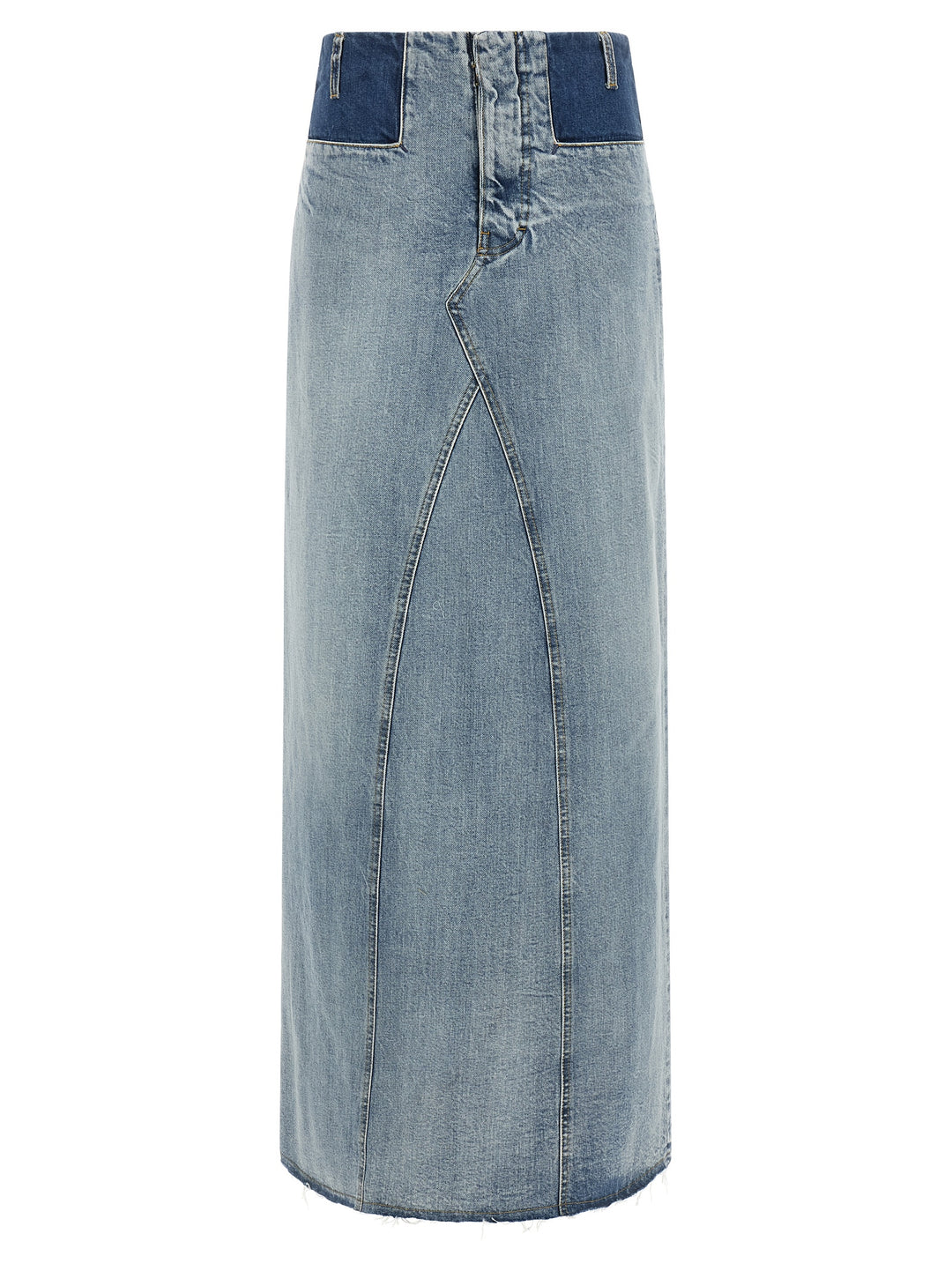 Maison Margiela Denim Skirt Gonne - Celeste | 5fcfdec94429e06983593fdf182a653a9b475e59