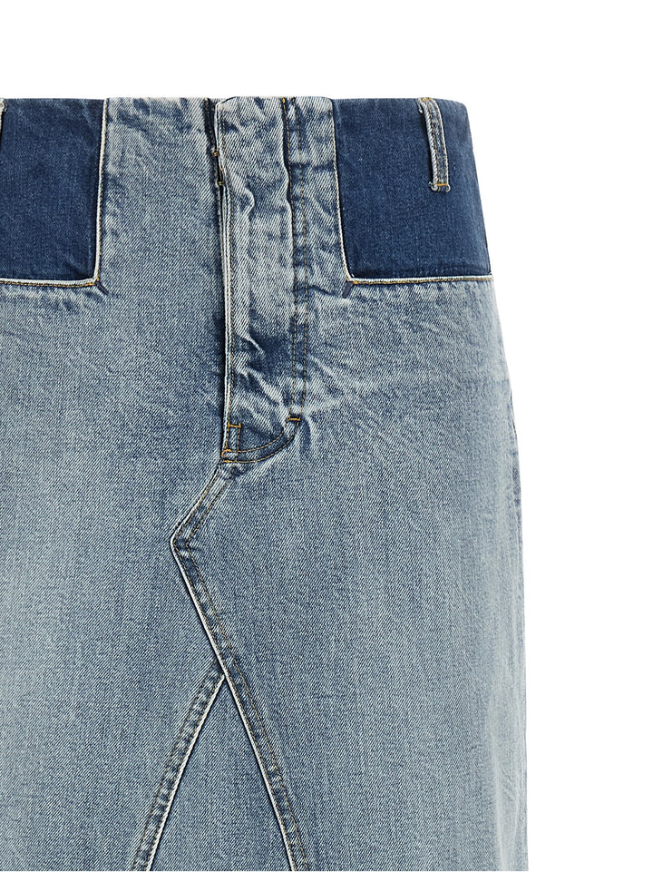 Maison Margiela Denim Skirt Gonne - Celeste | 96914ff8ab3bc7a7813c054d2f00cd30a45ba029