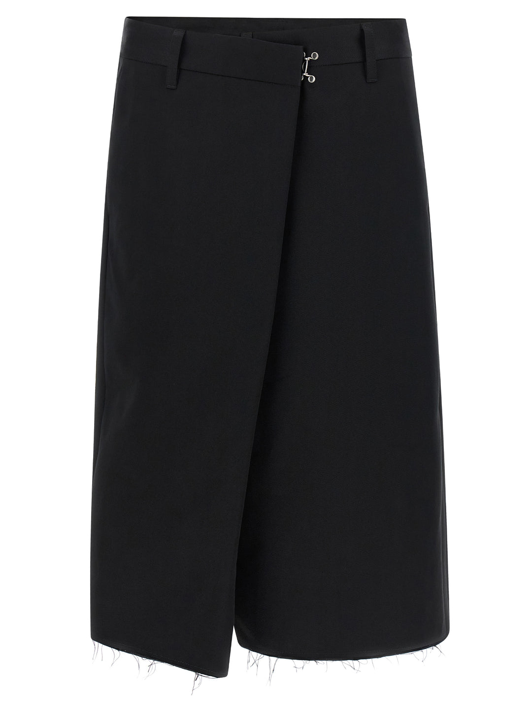 Maison Margiela Wrap-Up Bermuda Shorts Bermuda e Short - Nero | a4e8d582858a2a13cffbbadf05e250cf314543ba