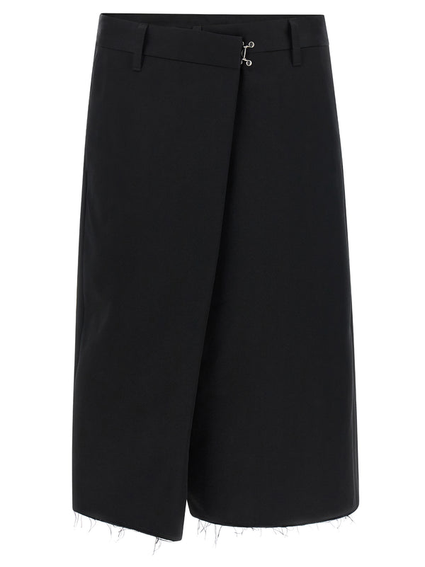 Wrap-Up Bermuda Shorts Bermuda E Short Nero