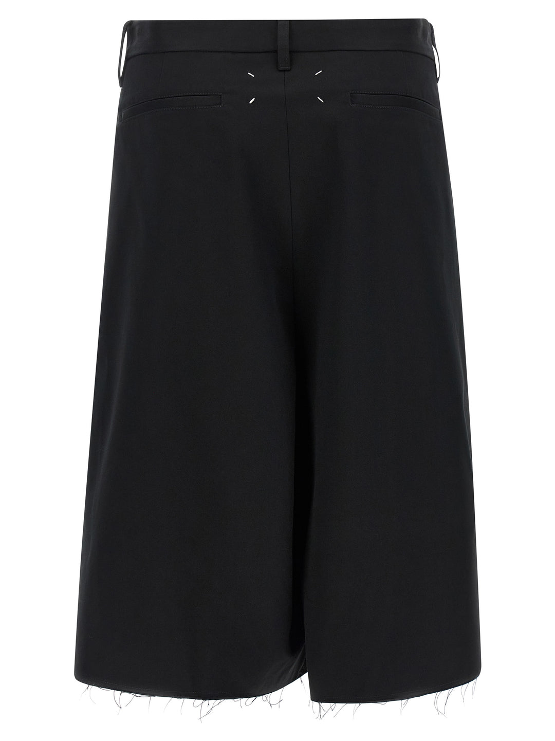 Maison Margiela Wrap-Up Bermuda Shorts Bermuda e Short - Nero | 5ed65f71f4b3d03ae04b54e0453f51956ea1e00c