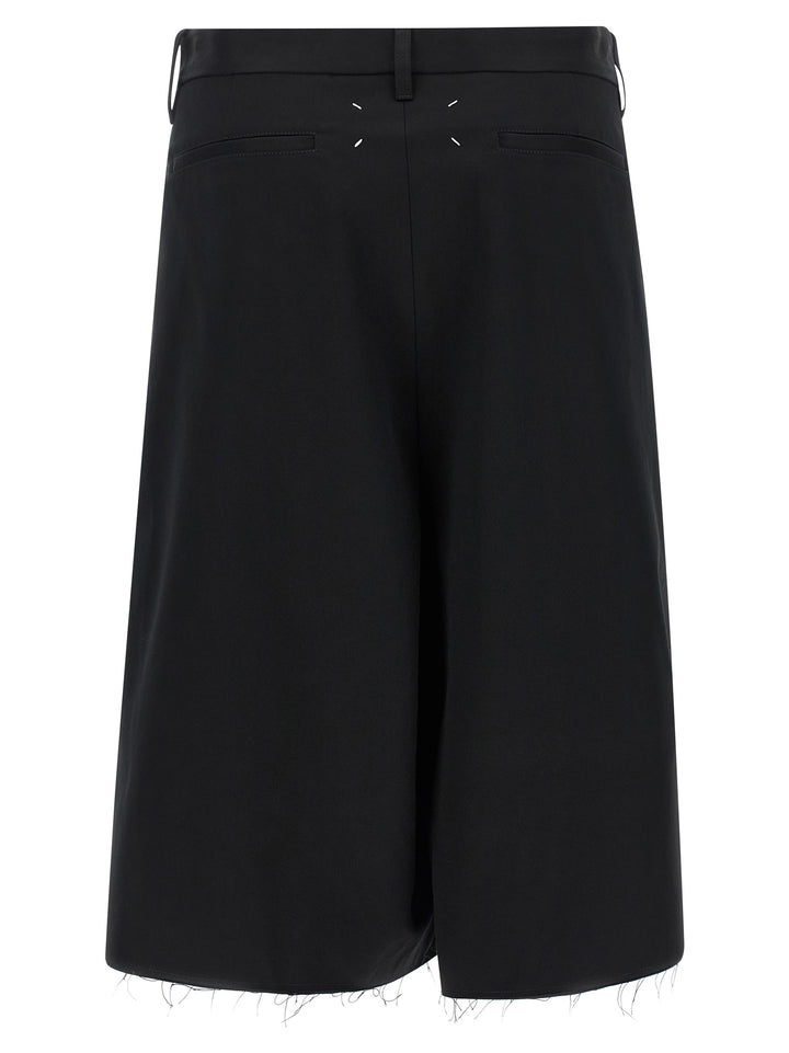 Maison Margiela Wrap-Up Bermuda Shorts Bermuda e Short - Nero | 5ed65f71f4b3d03ae04b54e0453f51956ea1e00c
