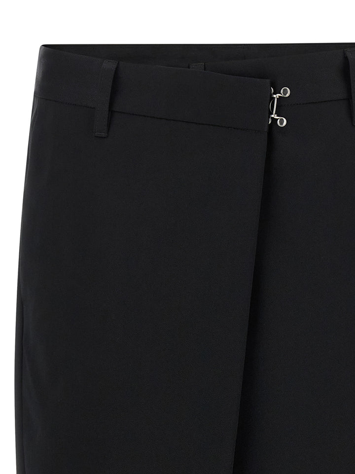 Maison Margiela Wrap-Up Bermuda Shorts Bermuda e Short - Nero | a920d848c80c5698f4fdcf7e86949894c02378fd