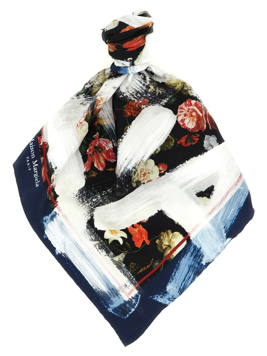 Maison Margiela Silk Scarf Sciarpe - Multicolor | 8d3717d20d1a2bd6306e5b226f15008c9a88f67d
