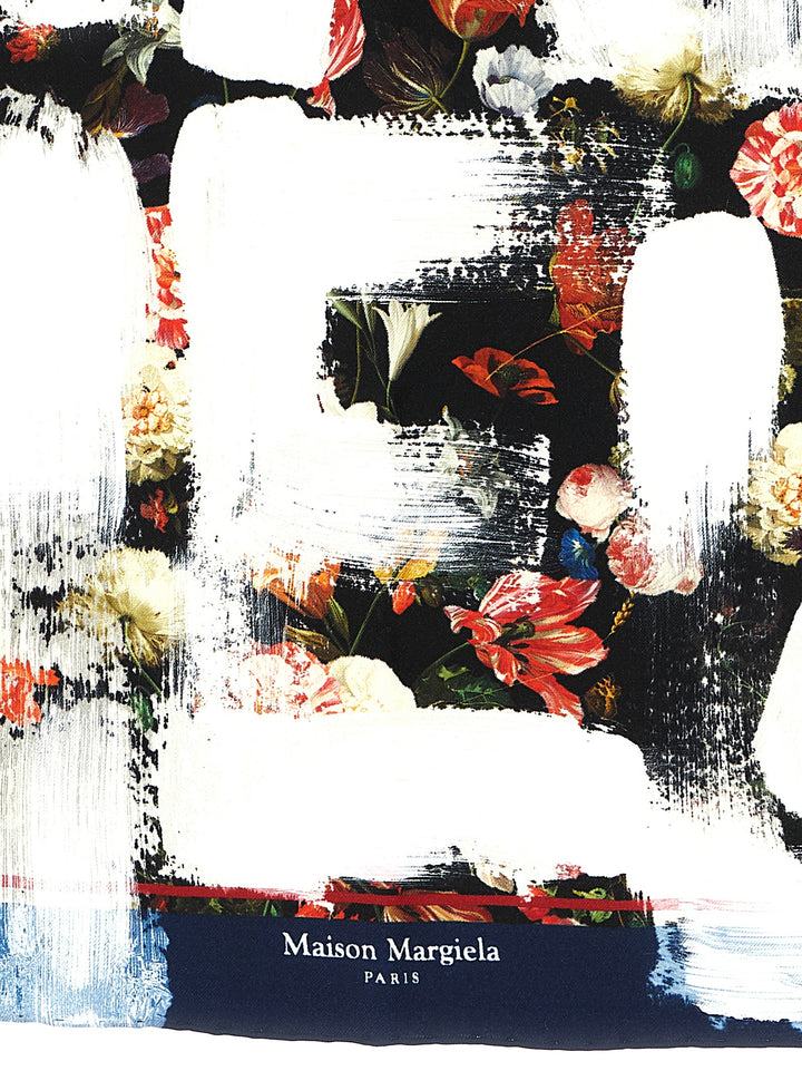 Maison Margiela Silk Scarf Sciarpe - Multicolor | 5287f75ed946088737a5086de69d8d4f3046a20f