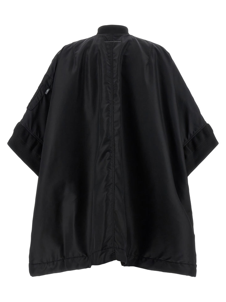 Mm6 Maison Margiela Numeric Signature Mm6 Puffer Jackets - Nero | 6f7de6730f46c67d32623b91c4f3299e698a1f41